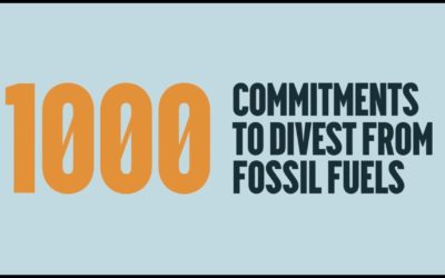 Celebrate 1000 divestment commitments and counting!