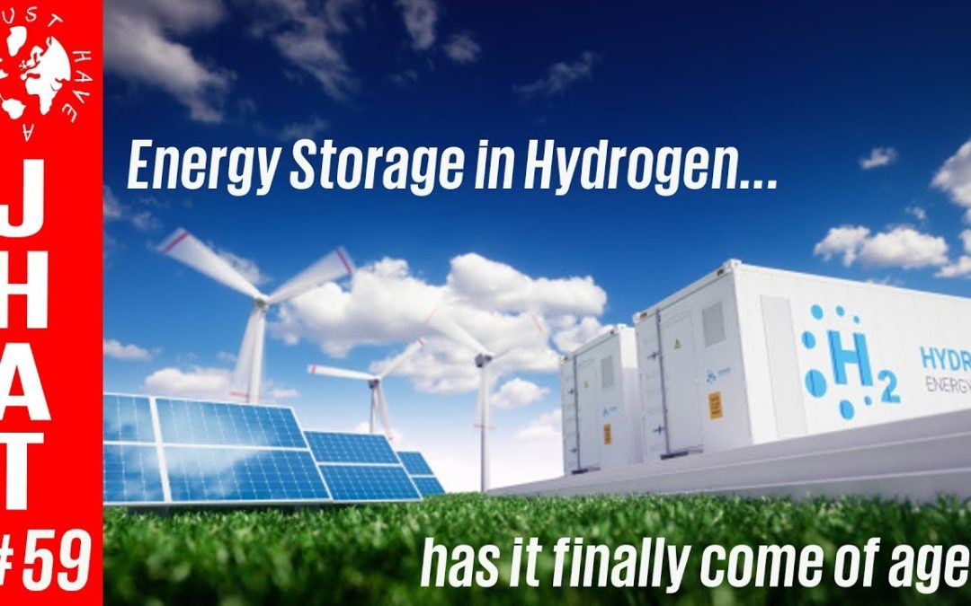 Energy Storage in Hydrogen : Does this beat batteries?