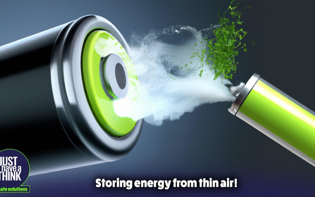 Energy storage in oxygen