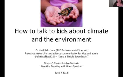 How to talk to kids about climate and the environment