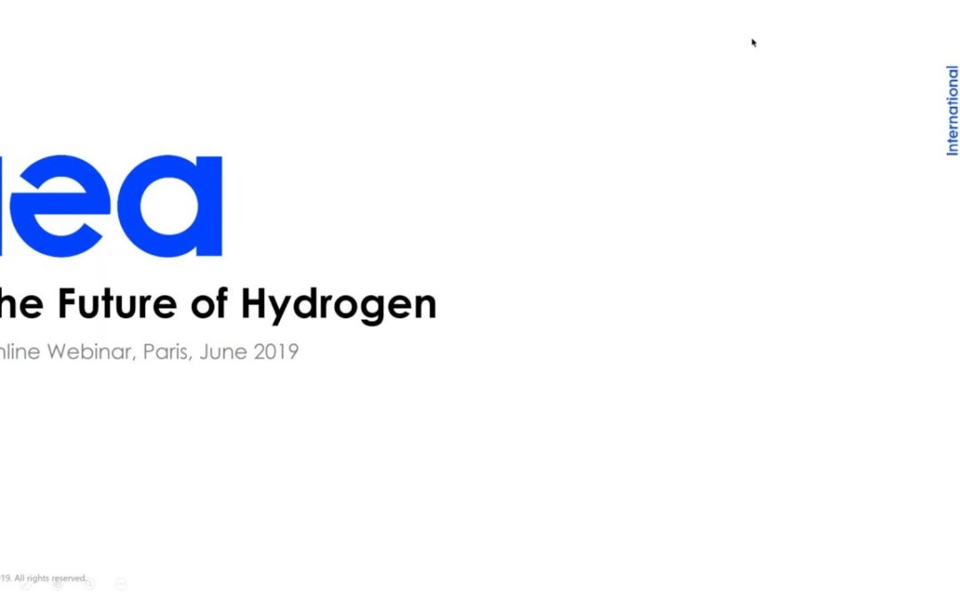 IEA Webinar: The Future of Hydrogen