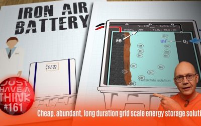 New Iron-Air Battery outperforms best Lithium Ion tech.