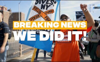 New York State Divestment Win!