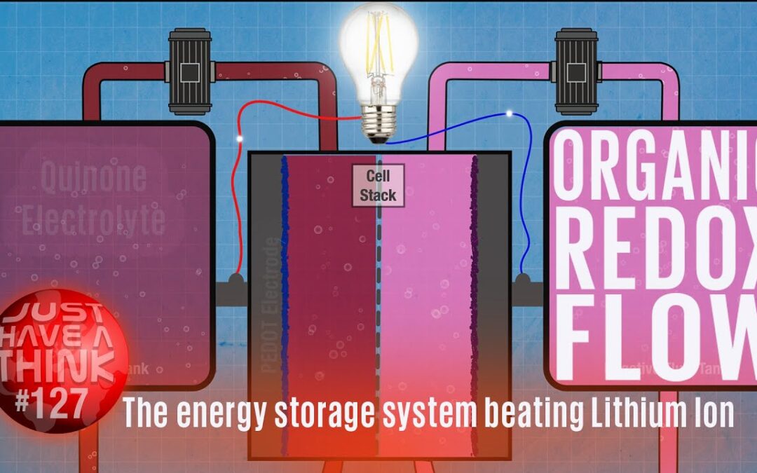 Organic Redox Flow Batteries – The true path to grid scale energy storage?