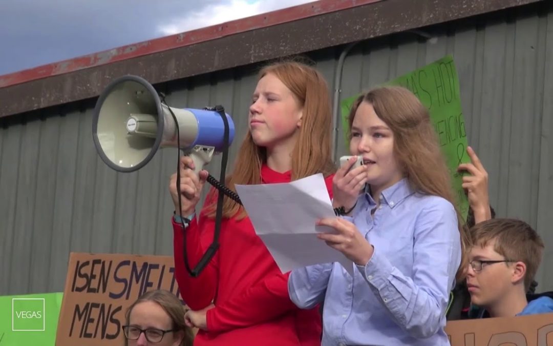 Skolestreik for klima i Tingvoll