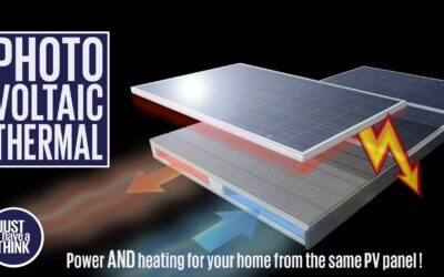 The Solar PV panel that provides electricity AND heat for your home!